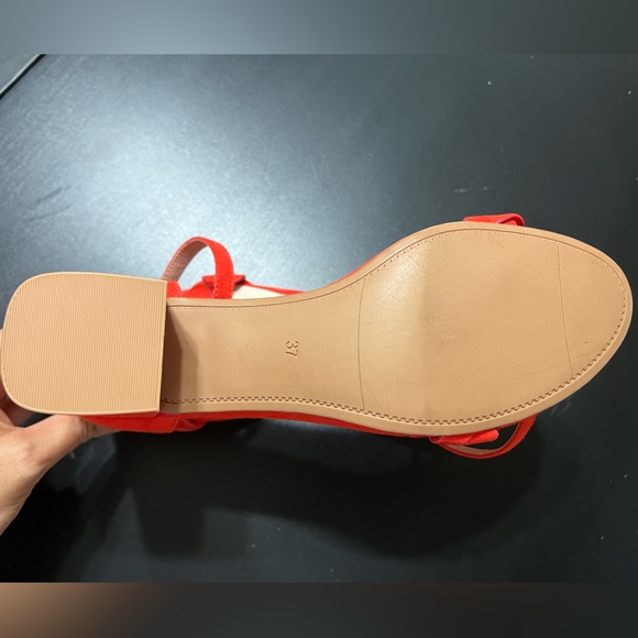 H&M- Heeled Sandals, Used once. Like new. Excellent condition🛍️ - Picture 2 of 5